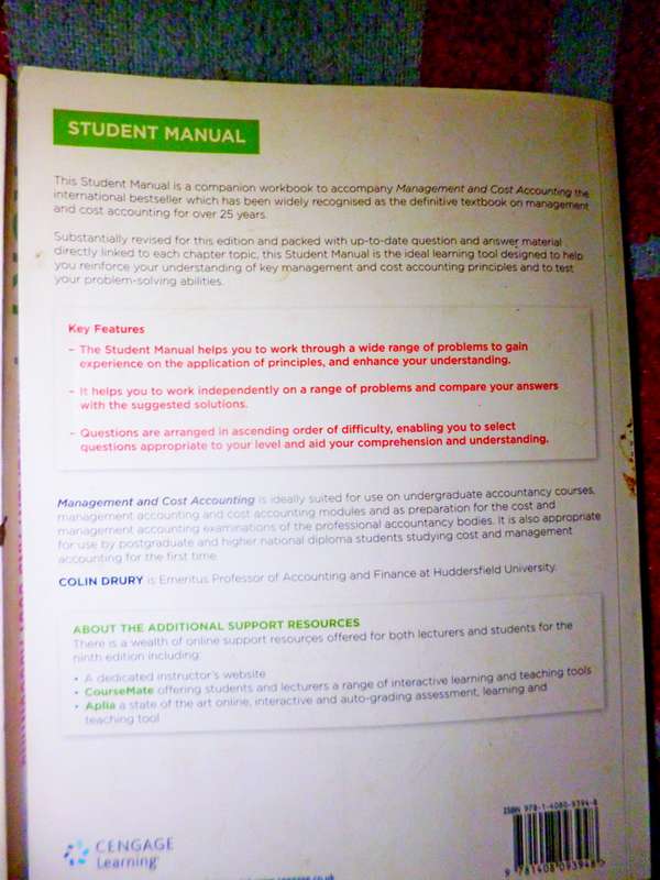 Management Cost Accounting 2015 plus Student Edition