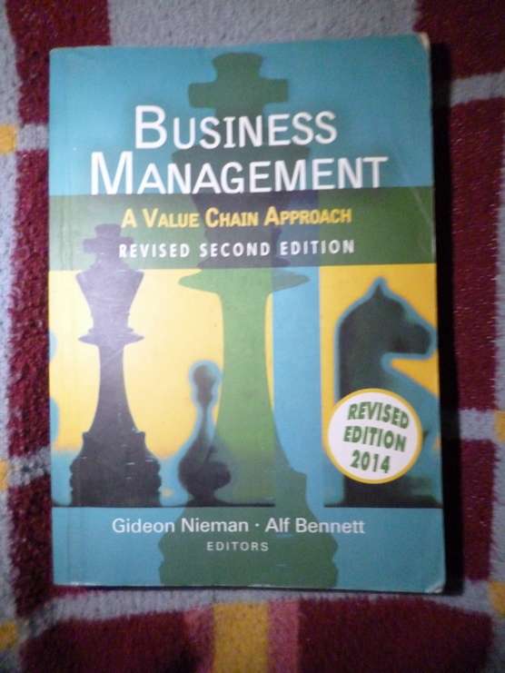 Business Management . A Value Chain Approach 2014