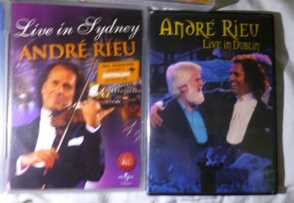 Andre  Rieu DVDs x 9