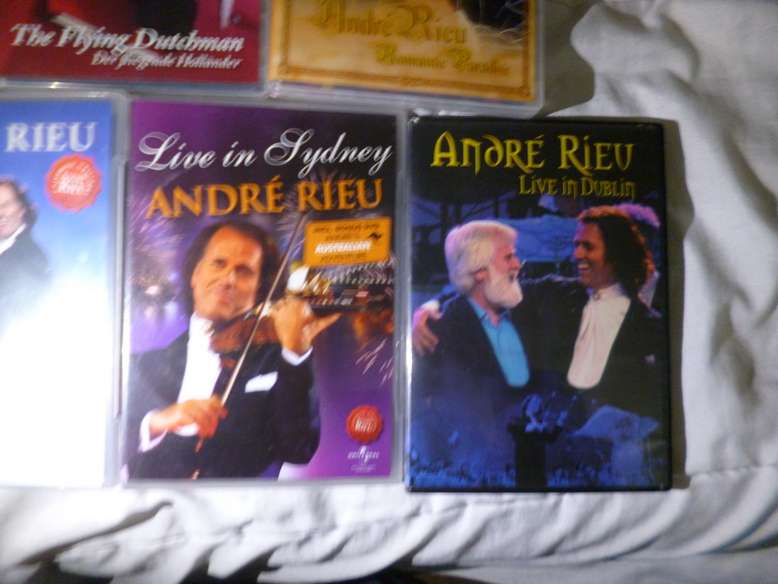 Andre  Rieu DVDs x 9
