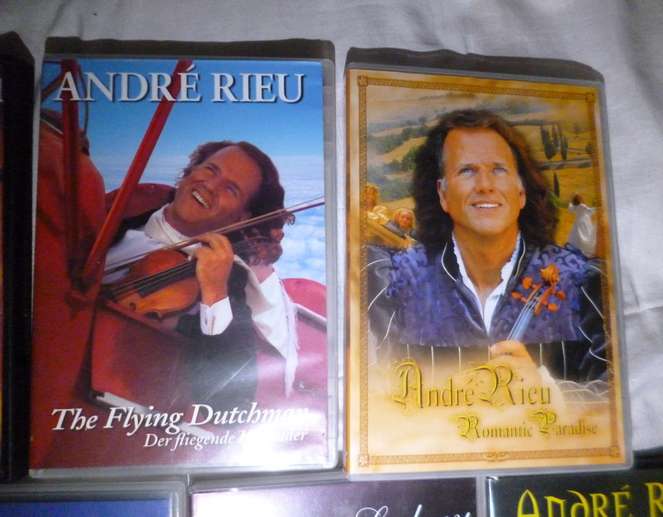 Andre  Rieu DVDs x 9