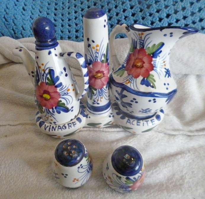 Benjamin Catalan ceramics x 5
