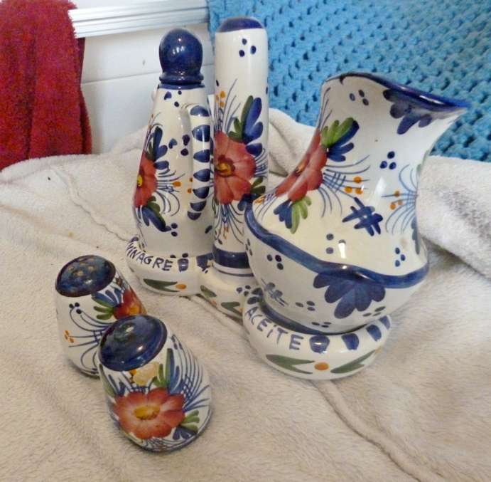 Benjamin Catalan ceramics x 5