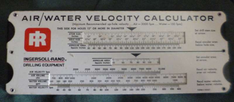 air / water velocity calculator