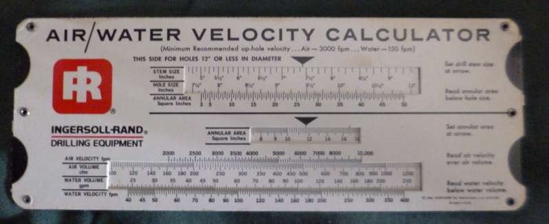 air / water velocity calculator
