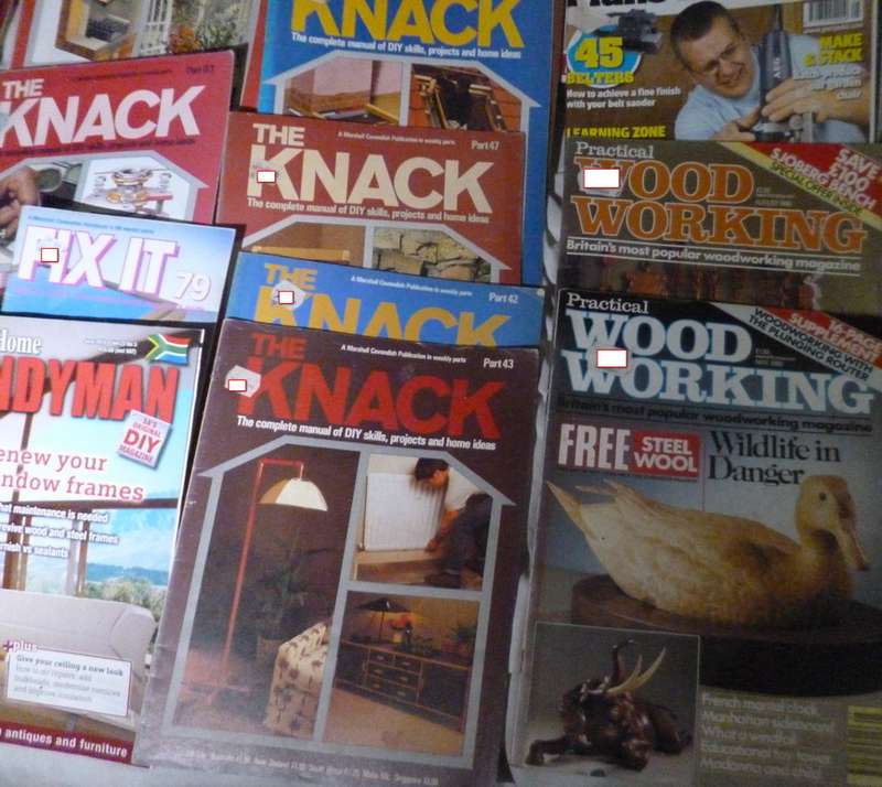 Wood Working Magazines also Knack & ... x 38