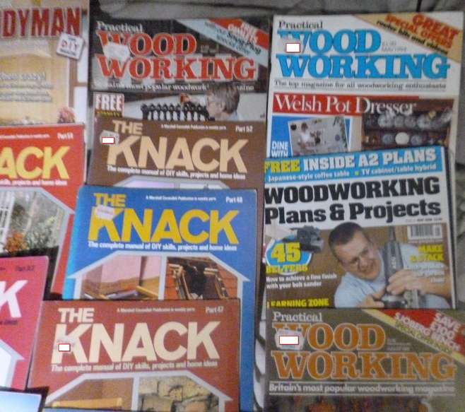 Wood Working Magazines also Knack & ... x 38