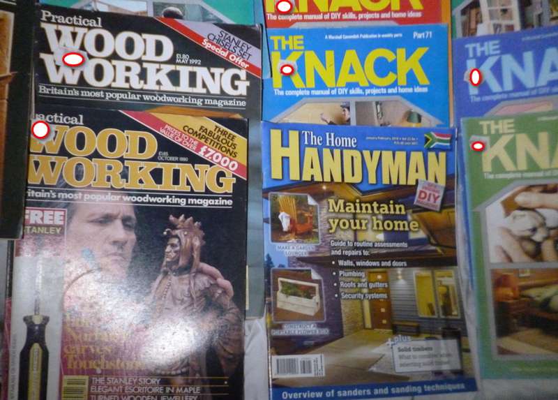 Wood Working Magazines also Knack & ... x 38