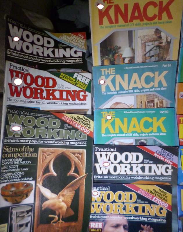 Wood Working Magazines also Knack & ... x 38