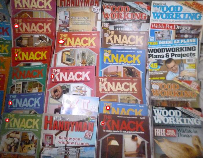 Wood Working Magazines also Knack & ... x 38
