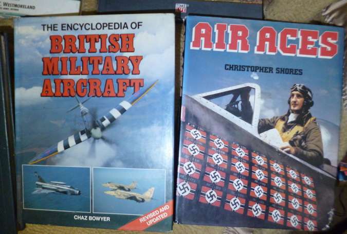 Military Aircraft ---  R50 each minimum purchase of 3 books