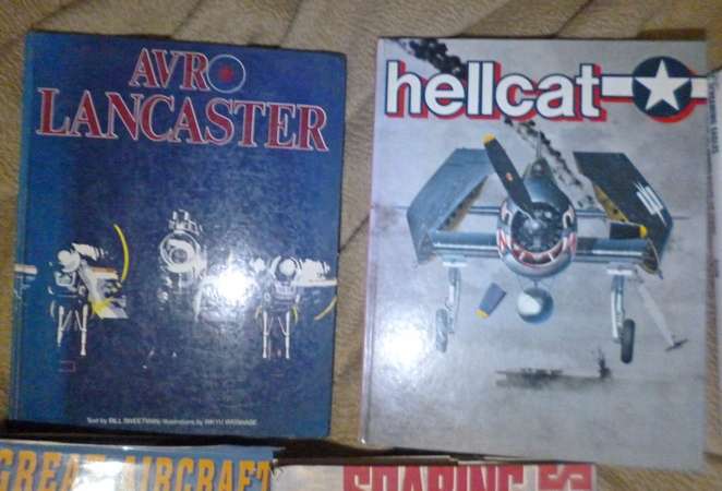 Military Aircraft ---  R50 each minimum purchase of 3 books