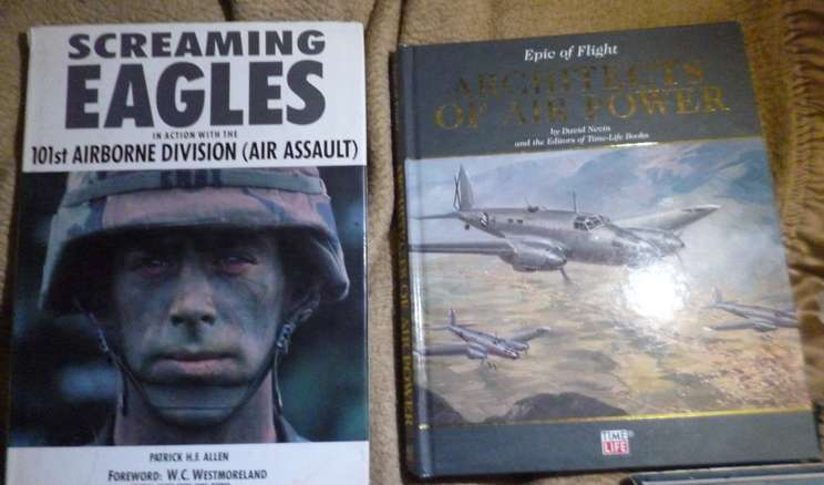Military Aircraft ---  R50 each minimum purchase of 3 books