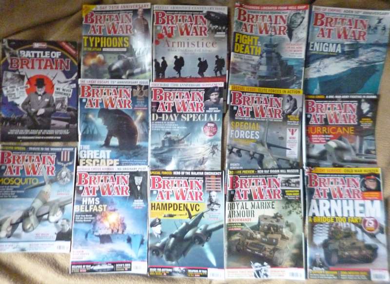 Battle of Britain Magazines x14
