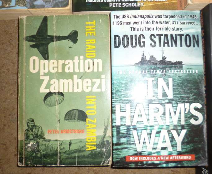 True War Stories and other War Books  - R80 each minimum purchase of 2 books