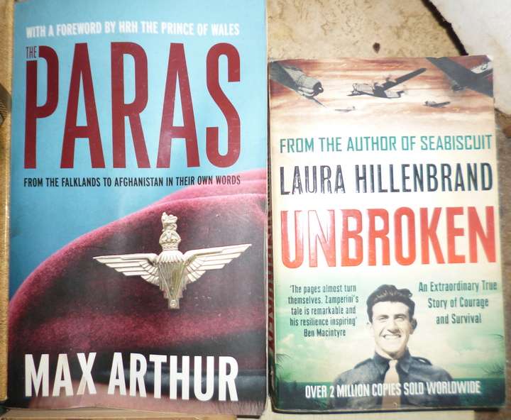 True War Stories and other War Books  - R80 each minimum purchase of 2 books