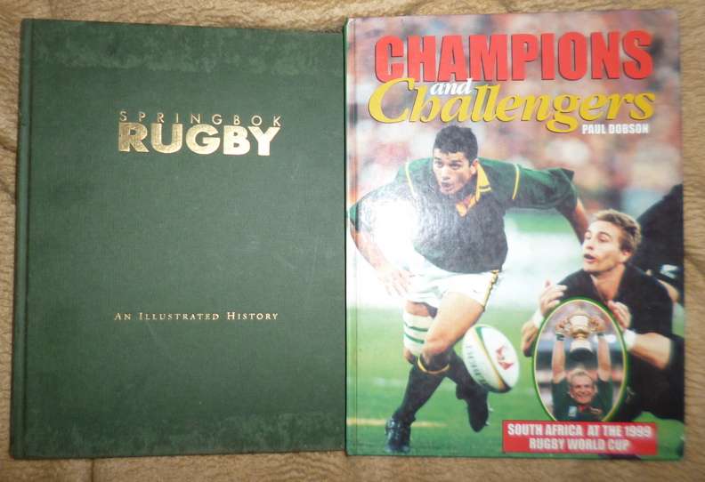 Rubgy Books x7  R500 the lot