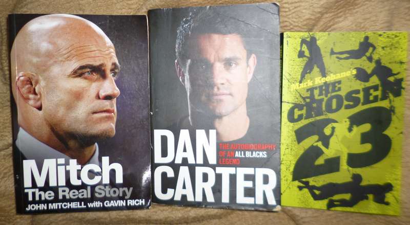 Rubgy Books x7  R500 the lot