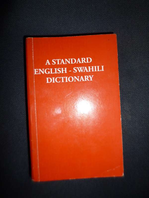 Standard English  Swahili Dictionary