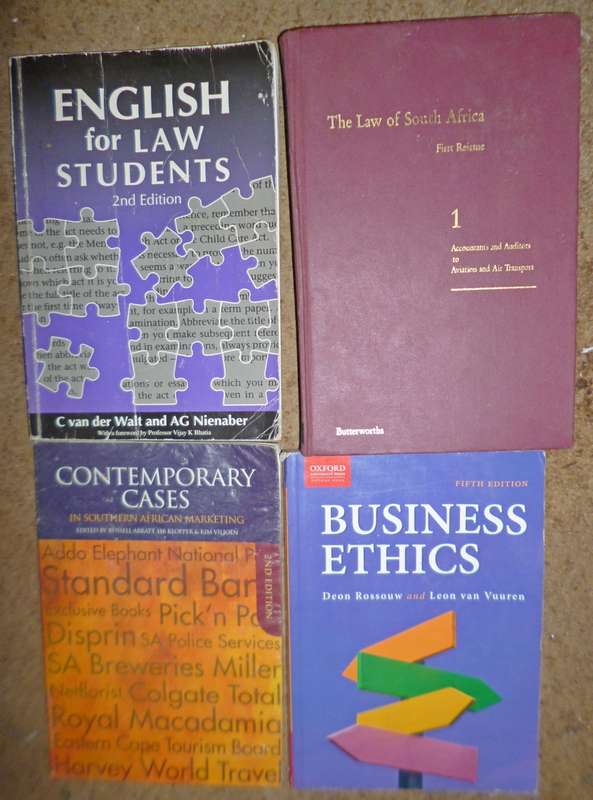 Law Books  R150 each