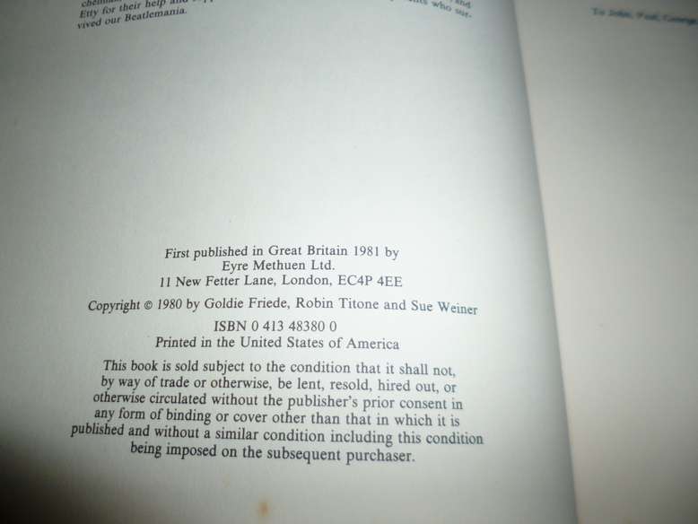 Beatles Books x 2