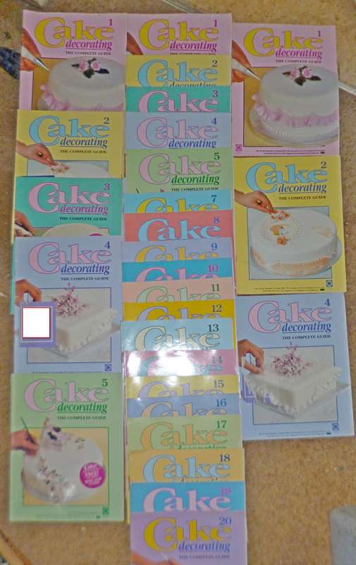 Cake Decorating 1-20  Magazines plus duplicates