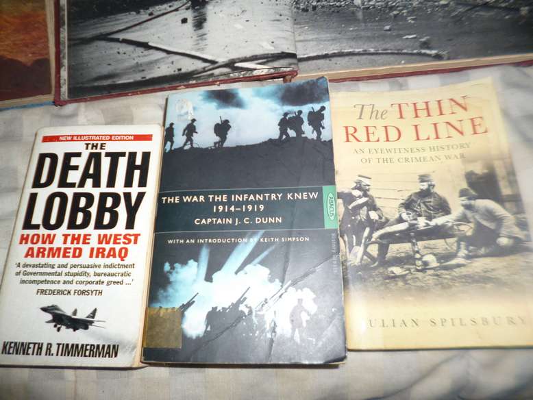 True War Stories and other War Books . R45 each  minimum purchase of 2 books