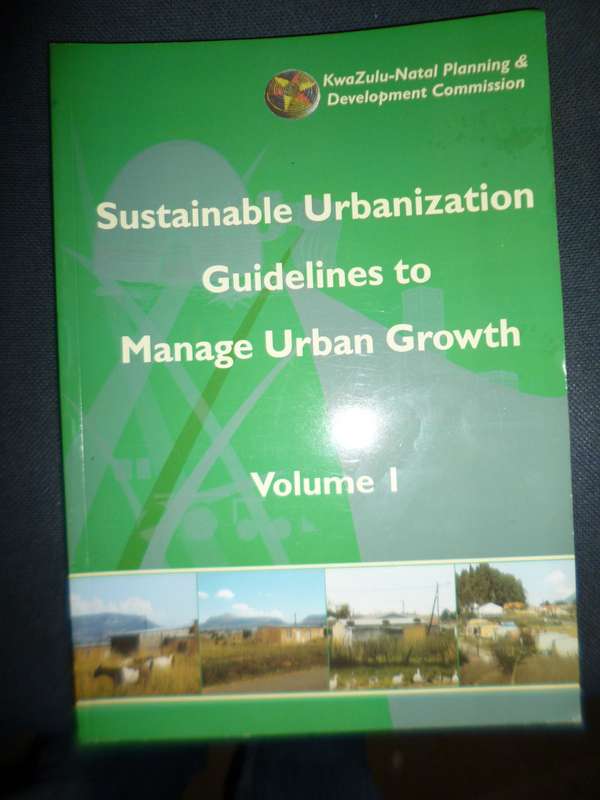 Sustainable  Urbanization Guidelines to Manage Urban Growth Volume 1