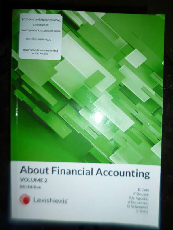 About Financial Accounting: Volume 2