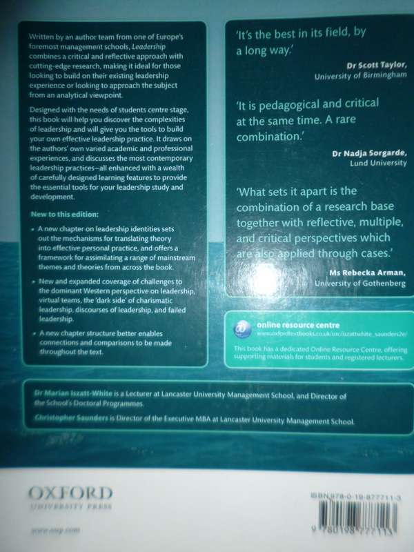 Leadership  2nd edition Revised