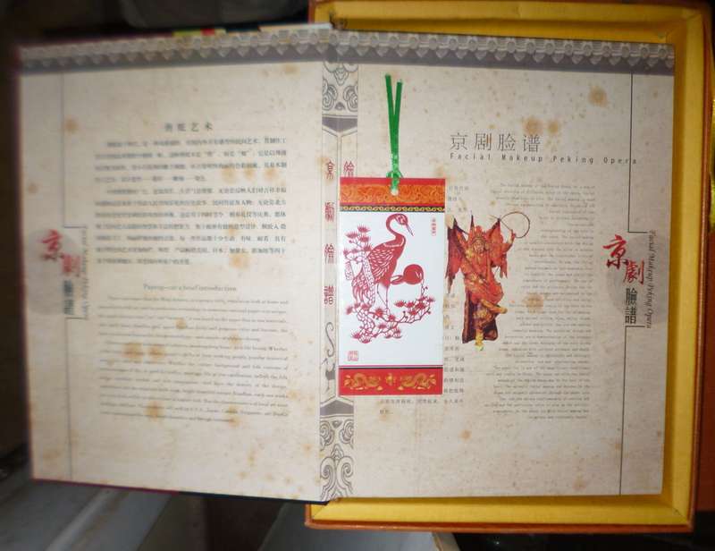 Paper Cut in China Facial Makeups