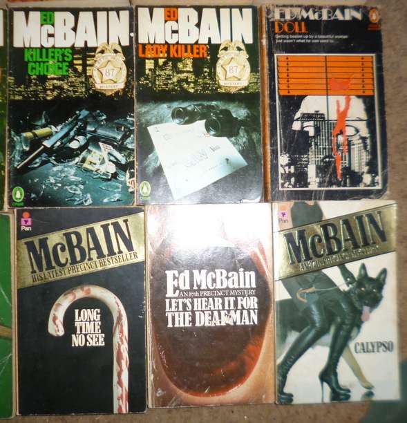 Ed McBain Books x 24