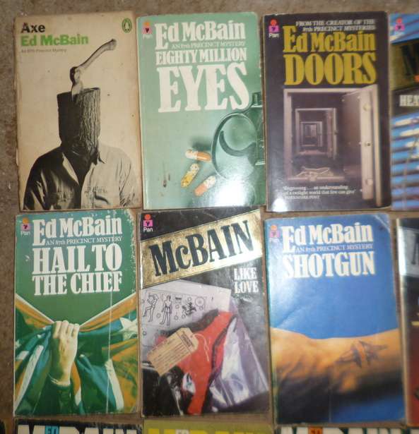 Ed McBain Books x 24