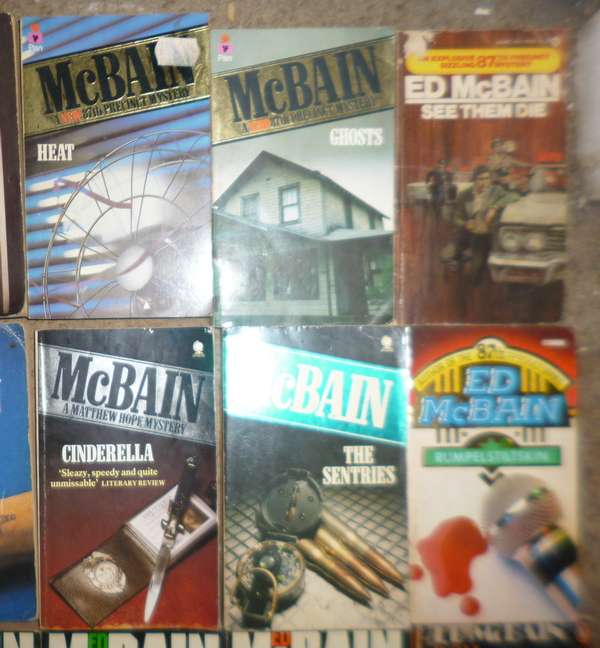 Ed McBain Books x 24