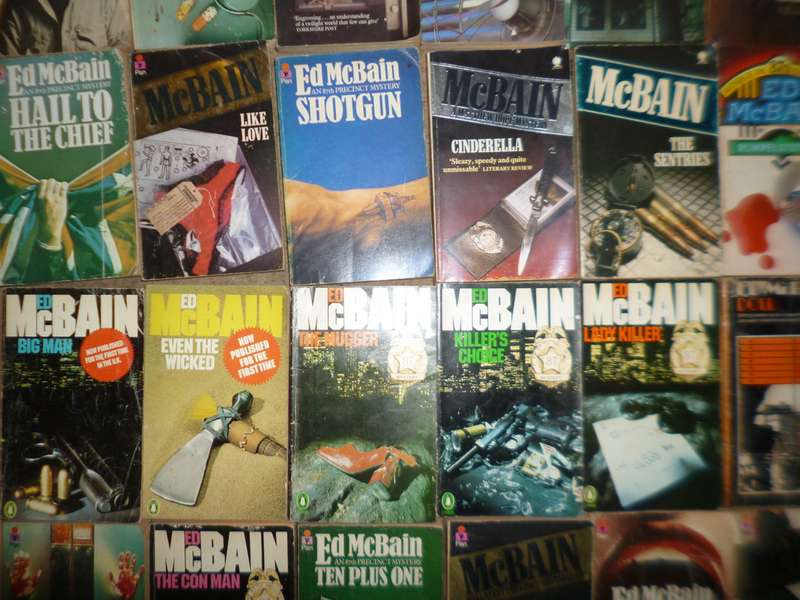 Ed McBain Books x 24