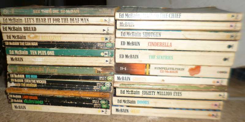 Ed McBain Books x 24