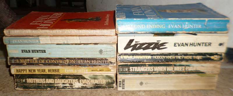 Evan Hunter Books x 11