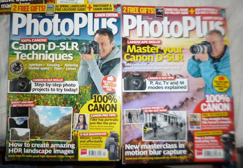 Photoplus Magazines x15      2013 and 2014