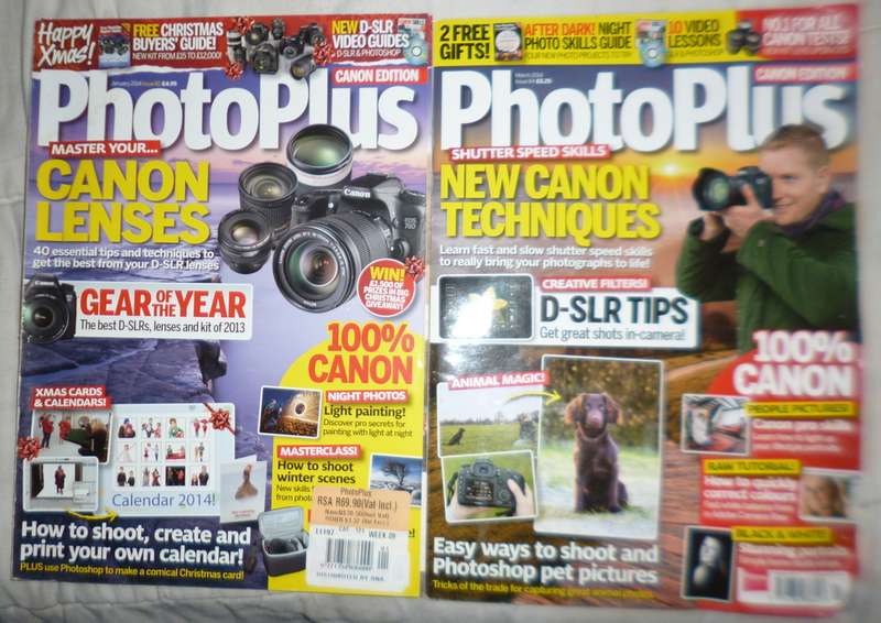 Photoplus Magazines x15      2013 and 2014