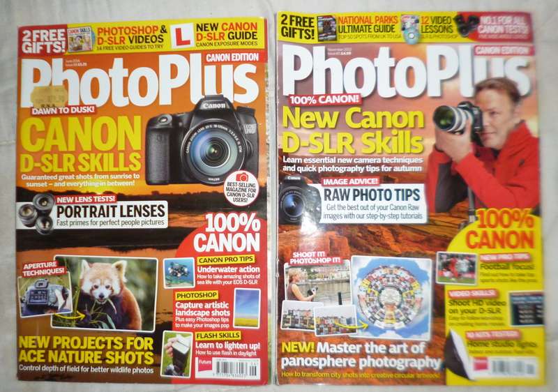 Photoplus Magazines x15      2013 and 2014