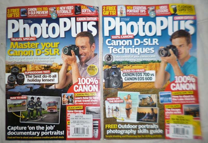 Photoplus Magazines x15      2013 and 2014