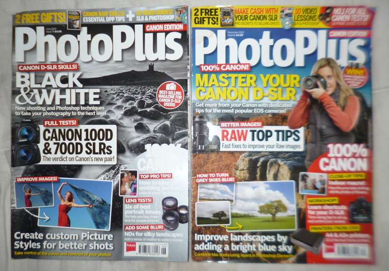 Photoplus Magazines x15      2013 and 2014