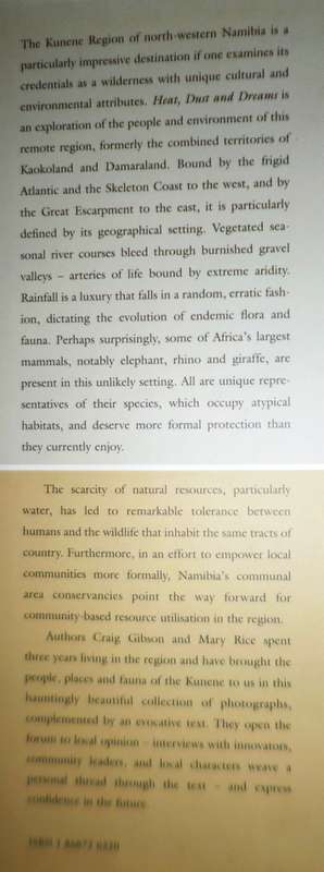 Heat, Dust and Dreams  : An exploration of People and Environment in Namibias Kaokoland and Damaral