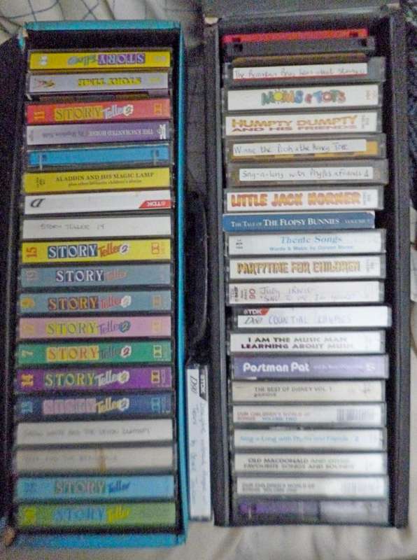 37 Childrens Story Cassette Tapes