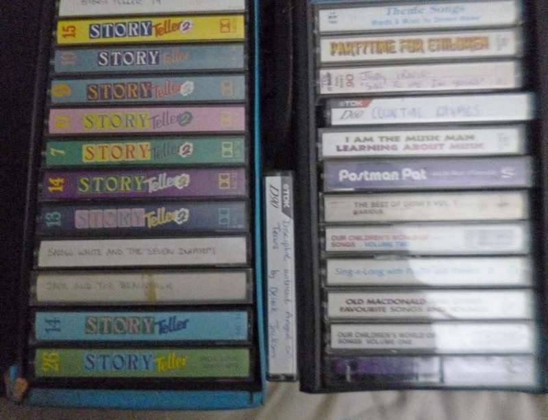 37 Childrens Story Cassette Tapes
