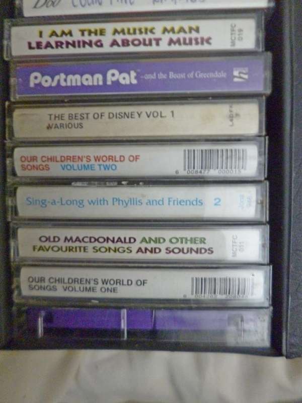 37 Childrens Story Cassette Tapes