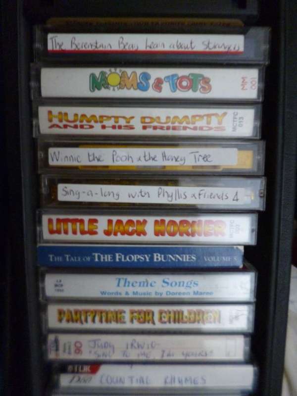37 Childrens Story Cassette Tapes