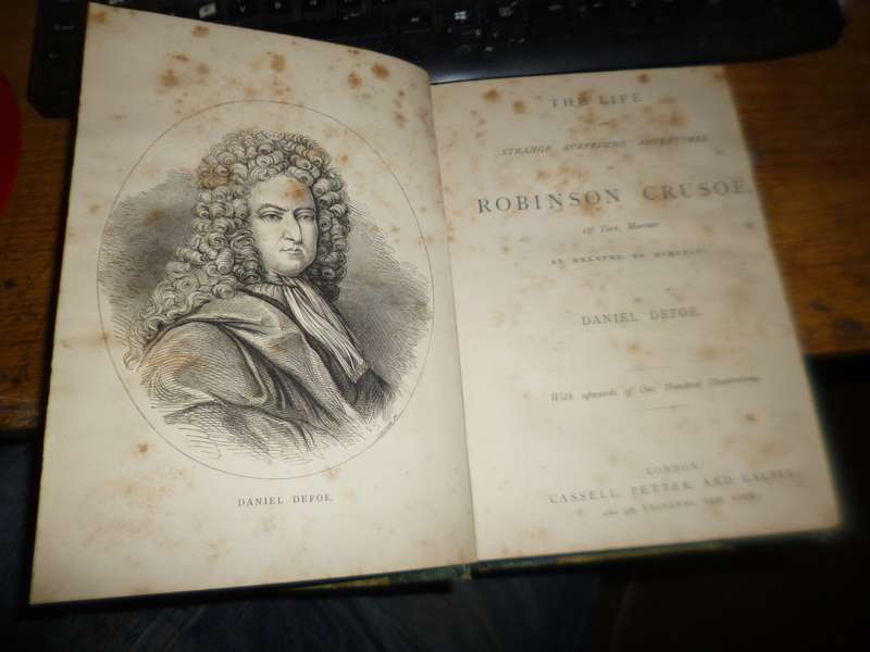 The life and strange surprising adventures of Robinson Crusoe, of York, mariner 1863 ?