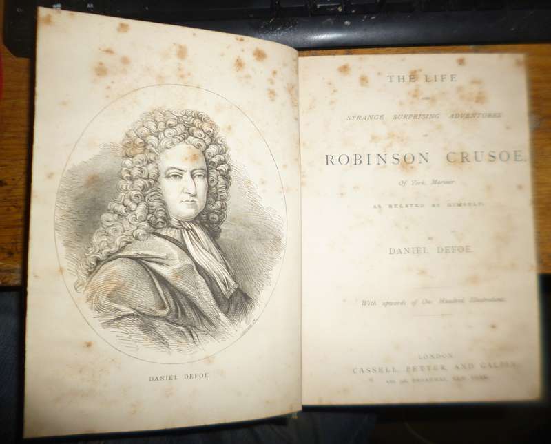 The life and strange surprising adventures of Robinson Crusoe, of York, mariner 1863 ?