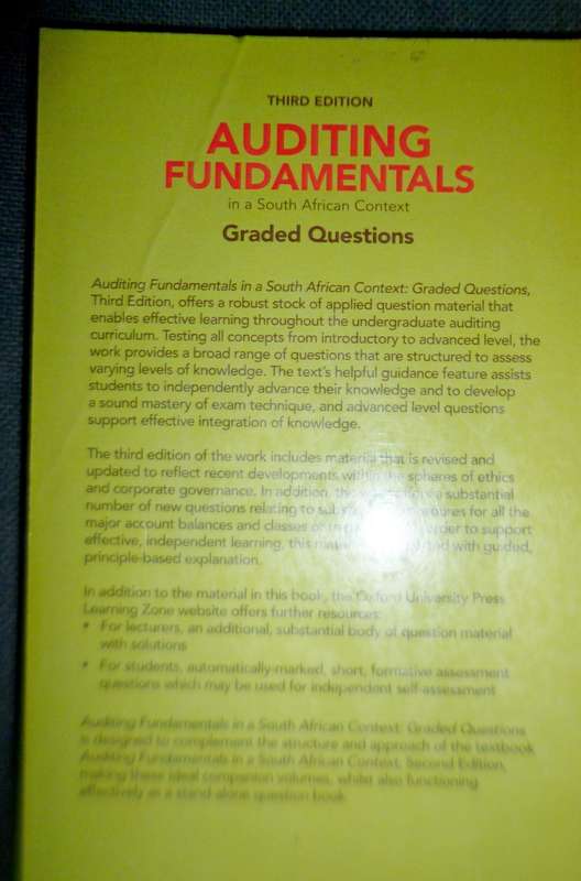 Auditing Fundamentals in a South African Context 2018